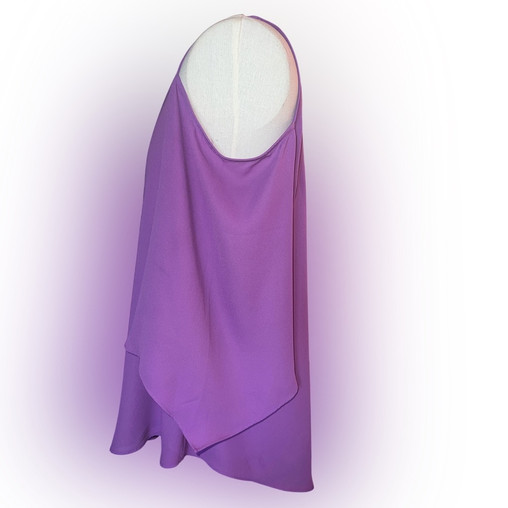 BOLD elements Lavender Blouse NWT - image 2